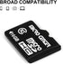 INLAND Micro Center 16GB Class 10 Micro SDHC Flash Memory Card with Adapter for Mobile Device Storage, Phone, Tablet,