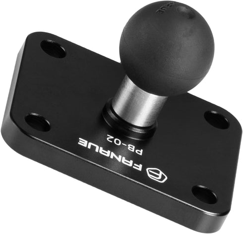 FANAUE Aluminum 4-Hole AMPS Base Mount with 20mm (0.787 inches) Mounting Ball