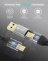 PHIXERO USB C to USB C Cable - 100W/20Gbps/3.3Ft, 4K@60Hz Video Output, USB-A/C to USB-C for MacBook Pro/Air
