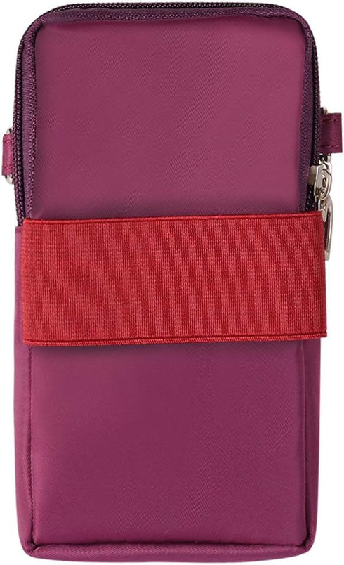 Small Crossbody Bag Case, Cell Phone Shoulder Purse Wallet Armband for iPhone 13 14 15 Pro, Galaxy S23 S24 S22 S21