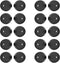 HIEbee 20 Pieces Silicon Replacement Earbuds Tips Cover Ear Gels Buds for Samsung