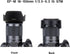 EW-60F Lens Hood & 55mm Lens Cap Compatible with Canon M50II M50 M100 Camera kit EF-M 18-150mm F3.5-6.3 Lens (1+1 Pack)