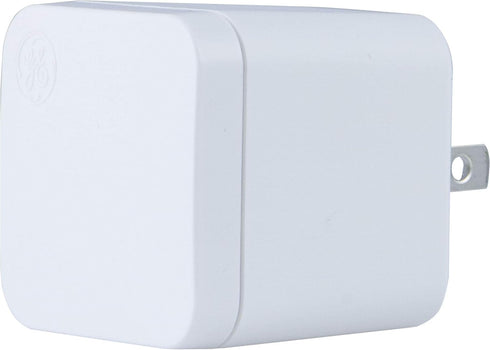 UltraPro GE Pro 3-Port USB Charger, Foldable Plug for iPhone 13/12/11/Pro/Pro Max/Mini, iPad Pro, Samsung Galaxy S21.