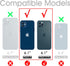 iPhone 12 Case and iPhone 12 Pro Case Clear 6.1 Inch with Pattern Design, Slim TPU Cover + Shockproof Bumper for Women