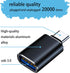 SheraF 4 Pack USB to USB C OTG Adapter, 2Pack Type C Female to A Male Charger Converter 2Pack USB C Male to USB 3.0 Female Adapter Thunderbolt 4 Converter iWatch 8 9,15 14 13 Pro Max