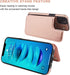 iPhone 14 Plus Wallet Case with Card Holder, PU Leather Kickstand, Double Magnetic Clasp, Durable Shockproof Cover 6.7