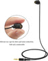 GEEKRIA Sleep Earbuds for Side Sleepers, Wired Stereo to Mono in-Ear Single Earbud, Ultra Soft Lightweight Silicone One Ear Headphone, 3.5mm Headphone Jack Compatible with Android Devices (Black)