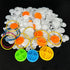 Gracilaria 225PCS Set 0.5 (225) Plastic Gear Module Spindle Gear Single Gear Double Reduction Gear Belt Pulley Small