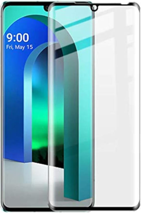 3D Curved Screen Tempered Glass for LG Velvet - (2PACK) High Clear Full Coverage Screen Protector