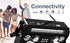Supersonic SC-1097BT Portable 3 Band Radio with Bluetooth, Flashlight, MP3 Playback