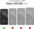Oakxco for Samsung Galaxy S20 Phone Case, Liquid Silicone Cute Thin Slim Soft Rubber TPU Plain Smooth Gel Cover for