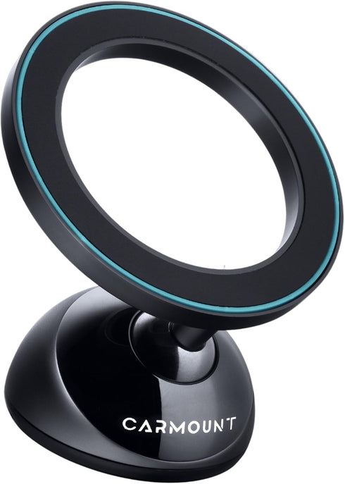MagSafe Car Mount with 20 Super Strong Magnets, All-Metal Magnetic Phone Holder for Car Dashboard, 360° Rotation