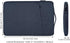 Waterproof Drawing Artists Tablet Sleeve Bag for Huion Inspiroy H1161, VEIKK A15, Compatible with Wacom Cintiq 13HD, Huion Inspiroy Q11K/ KAMVAS Pro 13 GT-133, Xp-Pen Artist 12 Case(Navy Blue) by CaseDeer
