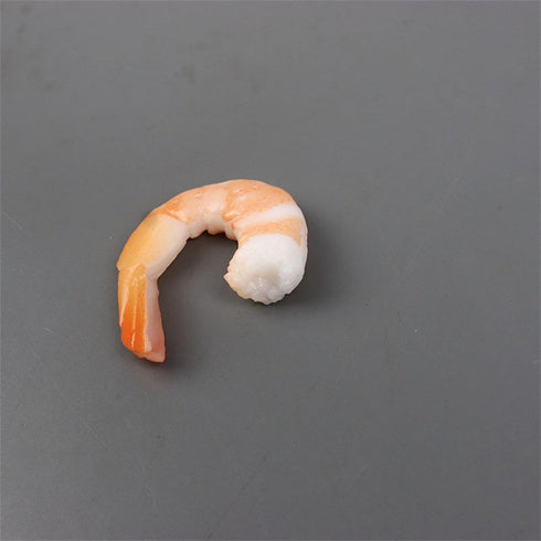 YUGSHNKFC 4PCS Fake Shrimp Simulation Food Model Highly Photo Tool PVC Food Toy