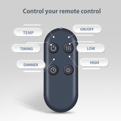 Snrigw A4 Replacement Remote Control for TMEHM Fireplace Flame Air Diffuser Aromatherapy Essential Oil Humidifier