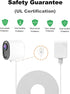 Charging Cable for Arlo Ultra/Ultra 2/Pro 3/Pro 4, Weatherproof Outdoor Magnetic Power Cable, 10 Feet White
