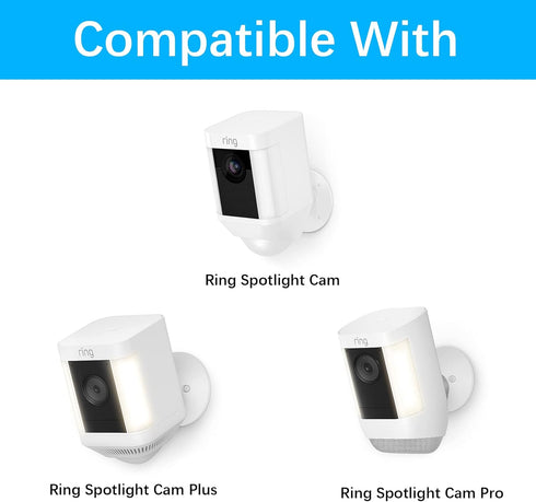 HOLACA Spike Pole Mount for Spotlight Cam Plus/Pro, Suitable for Soft Ground Installation