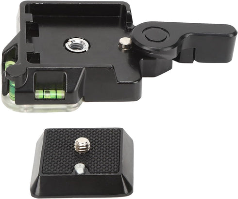 HEEPDD 1/4 Inch 3/8 Inch Arrow Storage Case Plate, Clamp Adapter for Tripods and Monopods with and Screws, Compatible