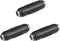 uxcell 3Pcs DC Power Connector Adapter 5.5mmx2.1mm Female to Female Cable Jack Socket Converter for CCTV, Laptop,