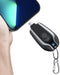 EMNT Keychain Portable Charger for USB C, 2000mAh Mini Power Emergency Pod, Type C Power Bank