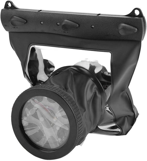 Waterproof Camera Housing Case, 20 Meter Underwater Protective Pouch Bag for Canon Nikon DSLR SLR Mirrorless Camera