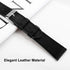 Leather Bands for Samsung Galaxy Watch 7 FE 6 5 4, 40mm 44mm, Comfortable Replacement Strap, 20mm Wristband