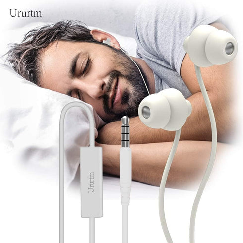 Sleep Soundproof Earbuds Headphones, Noise Isolating Soft Earbuds for Sleeping, Insomnia, Travel, Meditation &