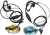 2.5mm Jack Earpiece Radio Headset with Microphone for M880 T228 T328 T388 VT8 Floureon M-880 Rivins RV-7 MOICO 2PCS