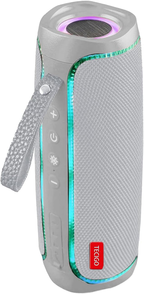 TECIGO Portable Bluetooth Speakers Outdoor Portable Bluetooth Speaker10 Hours of PlaytimeBluetooth 5.3, Wireless
