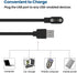 Kids Smart Watch Charger for YOUSOKU H97PRO, Magnetic Watch Charger 2ft for H97/H69 Smart Watches (Black)