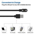 Compatible for IDW19/IDW13 Smartwatch Charger, 3.3FT USB Charging Cable for Woneligo W13, Amzhero IDW19/IDW13, ENOMIR