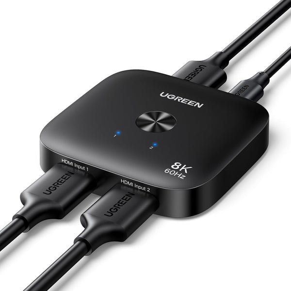 UGREEN HDMI 2.1 Switch 2 in 1 Out 8K@60Hz Ultra HD Supports 4K@240Hz