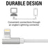 Ironte iPhone Charger 6ft 5Pack, Apple MFi Certified Lightning Cable, Fast Charging Braided Cord Compatible with iPhone