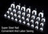 Round Cable Wire Clips for RG6/RG59/CAT5/CAT6/RJ45 - 400pcs Single Coaxial Nail Clamps (6mm + 8mm + 10mm + 12mm)