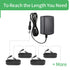 Security-01 5M 16FT 5.5mm 2.1mm,for (Pack 2) DC Power Extension Cable x CCTV Camera IP WiFi Camera,DVR,LED Strip,DC
