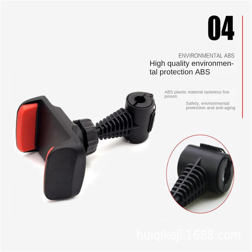 Universal Car Back Seat Phone Holder, Adjustable Headrest Phone Mount for Car Back Seat