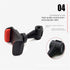 Universal Car Back Seat Phone Holder, Adjustable Headrest Phone Mount for Car Back Seat