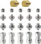 Camera Mount Screw Adapter Set, 22Pack 1/4 Inch and 3/8 Inch Tripod Threaded Screws for Camera Mono-pod Flash Light