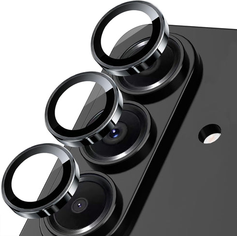 SiHPuoy 2 Sets Camera Lens Protector for Samsung Galaxy S26/S26 Plus, Metal Aluminum