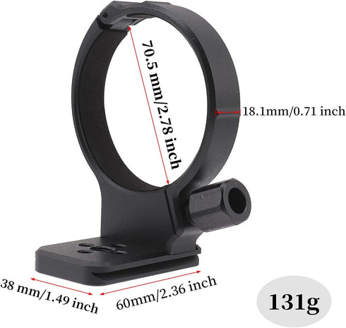 71mm Tripod Collar Mount Ring for Sigma APO 70-200mm F2.8 II EX DG Macro HSM