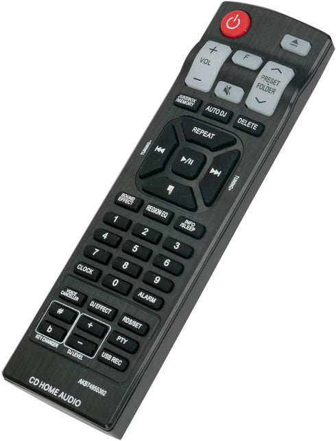 AKB74955302 Replacement Remote Control for LG Hi-Fi System CM9960, CM8460, CMS9960F, CMS8460F, CMS8460W