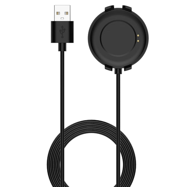FitTurn 2-Pack Charger Compatible with Ticwatch GTK/Mobvoi Smartwatch - Replacement USB Charging Cable