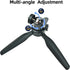 Mini Desktop Tripod Stand with 6.3 inch Universal 1/4 Screw Ballhead for Projectors, DSLR, Webcams, Smartphones