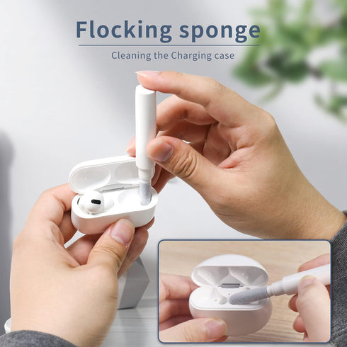 Cleaner Kit for Airpods, Earbuds Cleaning Kit for Airpods Pro 1 2 3, Phone Cleaner Kit with Brush for Bluetooth