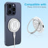 iPhone Magnetic Mag Wireless Charger Adapter - Car Fast Charging Compatible for iPhone 15 Plus/15