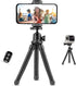 UBeesize Phone Tripod, 12 Inch Flexible Cell Phone Tripod Stand Holder with Wireless Remote Shutter & Universal Phone