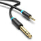 VENTION 3.5mm to 6.35mm Cable, 1/4" to 1/8" Adapter Male to Male TRS Stereo Audio Aux Jack Cable, 6FT