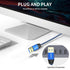 USB to USB Cable 3FT, Durable Braided for USB 3.0 Male to Male Type A Data Transfer Compatible with Hard Drive, Laptop