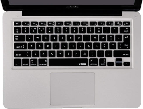 Portuguese Language Keyboard Cover - Silicone Skin for MacBook Pro 13 15 17 Inch