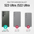 Battery Case for Galaxy S22 Ultra/S23 Ultra, 12000mAh Slim Portable Protective Fast Charging Case for Samsung